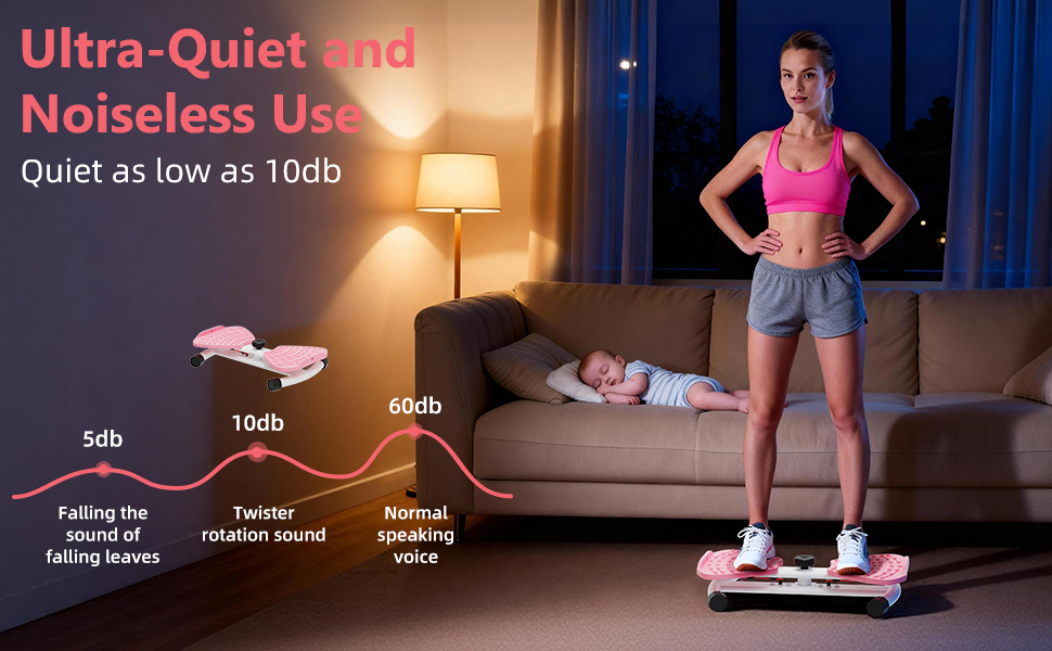 Waist Twister Machine Exercise Ab Twister Board