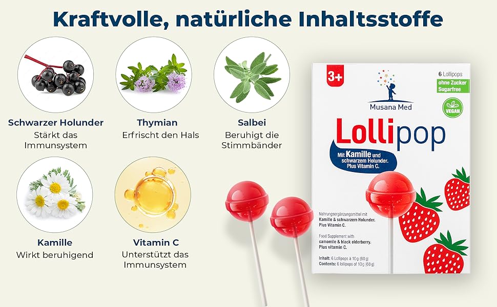 Kraftvolle, natürliche Inhaltsstoffe