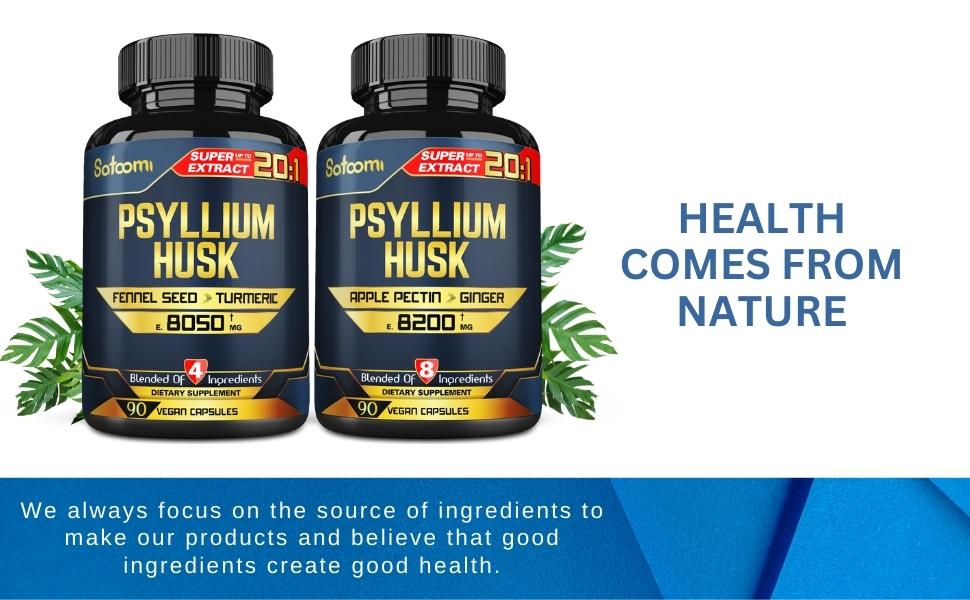 Psyllium Husk, Apple Pectin, Ginger, Fennel Seed, Turmeric Root, Peppermint Leaf, Cinnamon, Amla