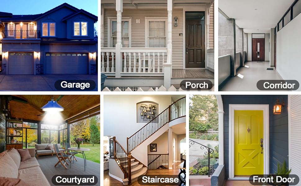 Application scenarios of motion sensor lights
