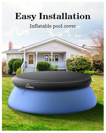 inflatable pool cover