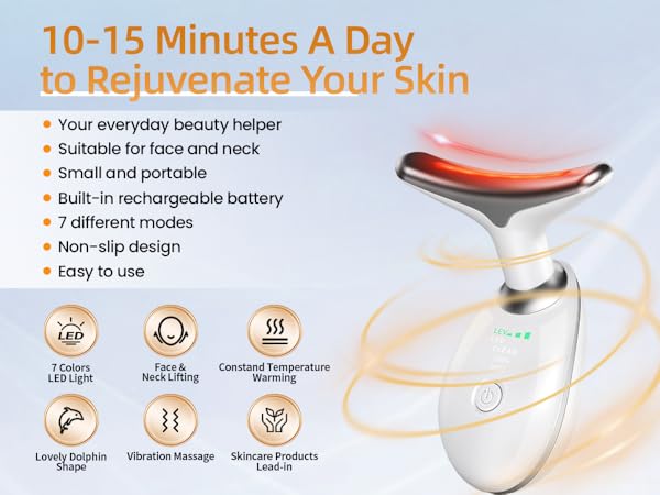 ボディ・フェイスケア La boum Quantum Pulse Beauty Instrument Hot and Cold Pulse Beauty Instrument EMS LED Skin Firming
