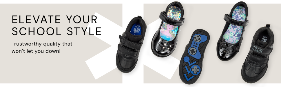 console PC loafers toddler light up durable comfort fit footwear quality active lifestyle