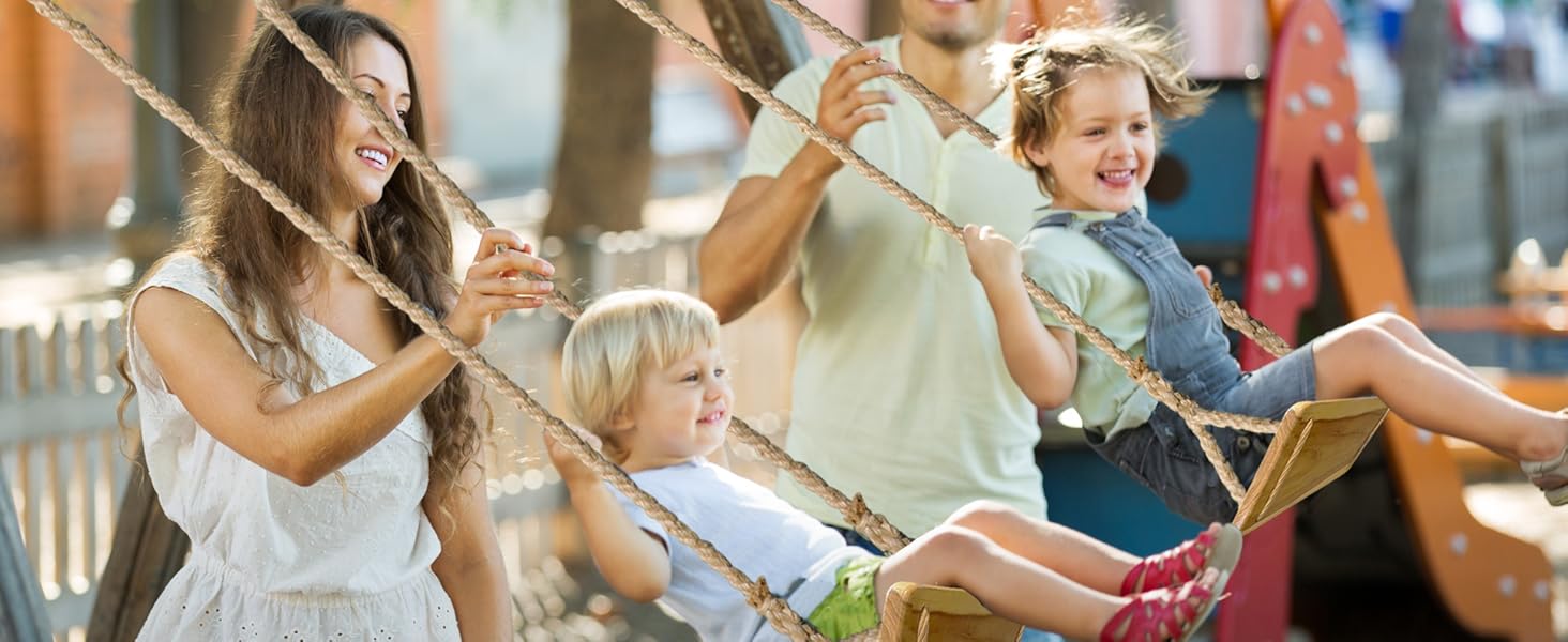 wooden swing for kids