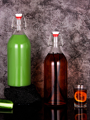 フリーダ　ビン型ケース Amazon.com: YEBODA 32oz Swing Top Bottles -Glass Beer Bottle