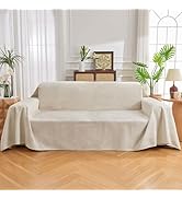 NICEEC Waterproof Couch Covers for Pets Friendly Anti Scratch Cat Dog Hair Urine Proof Sofa Cover...