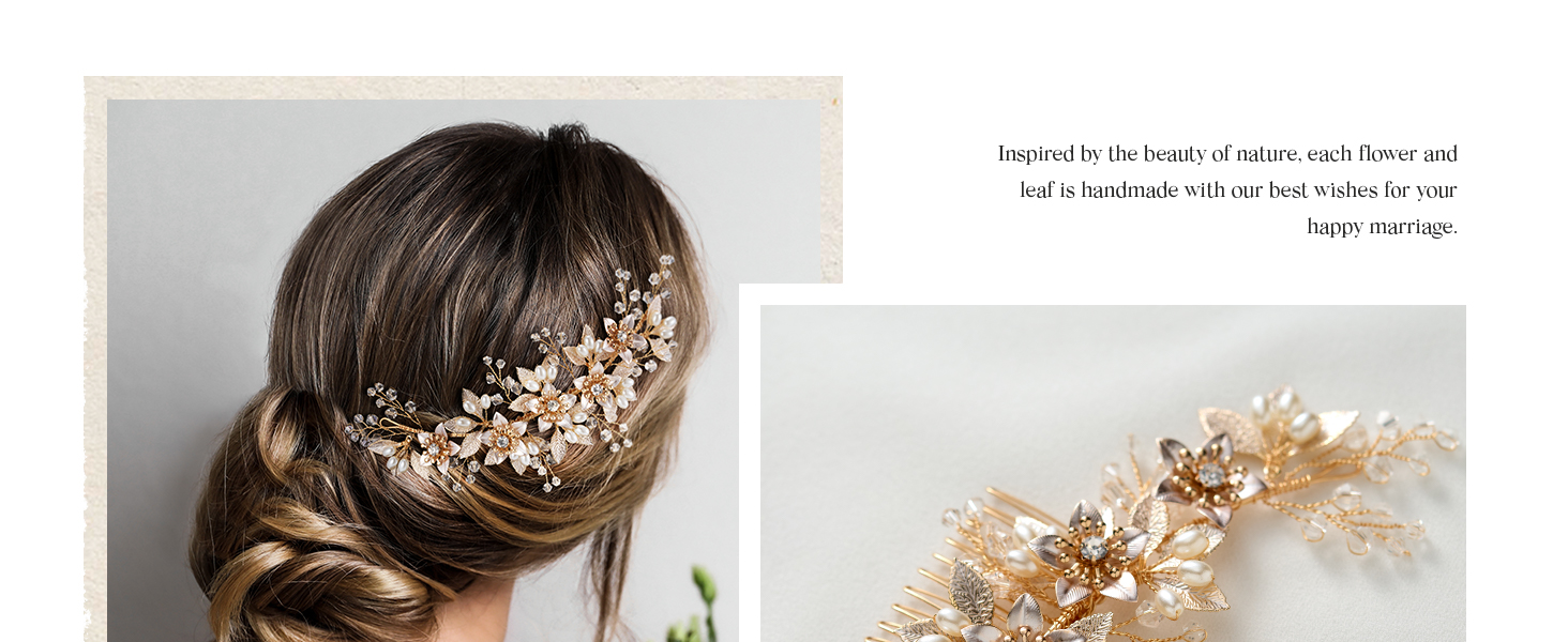 wedding hair accessories for brides