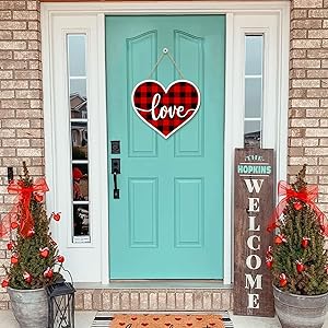 Valentines Day Door Sign Decor