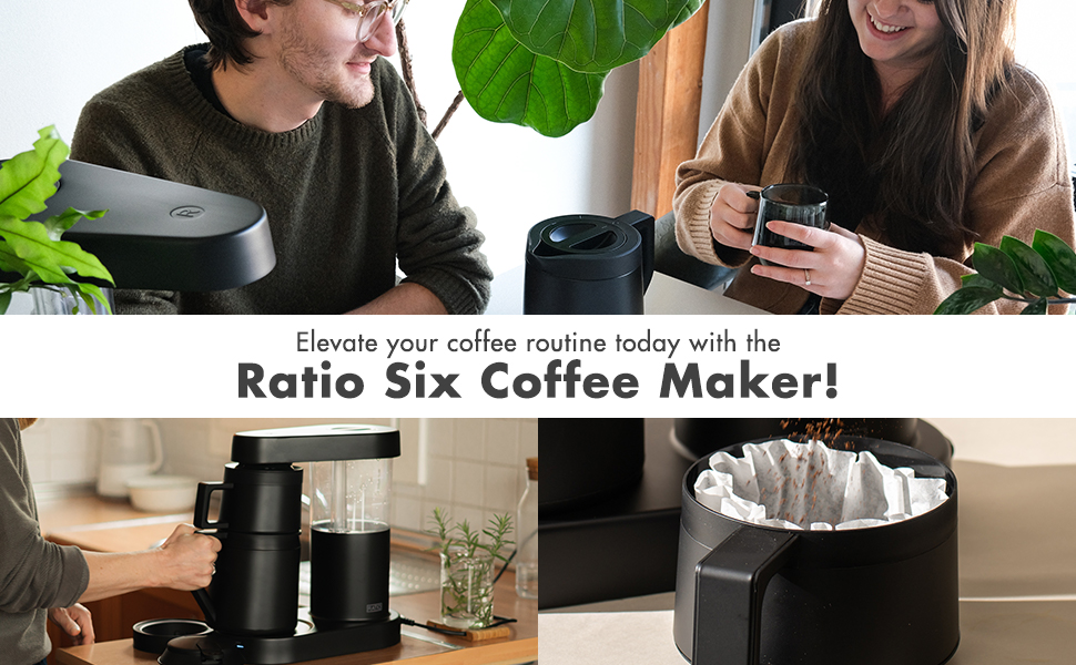 ratio six series 2 coffee maker breville zojirushi kitchen aid home bruvi mocca retro modern classic