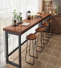 ⭐︎カウンターテーブル 木製と金属製 ⭐︎ ⭐︎カウンターテーブル 木製と金属製 カウンターテーブル 木製