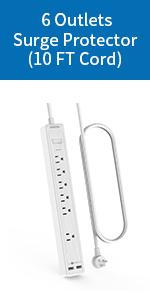 6 outlet surge protector