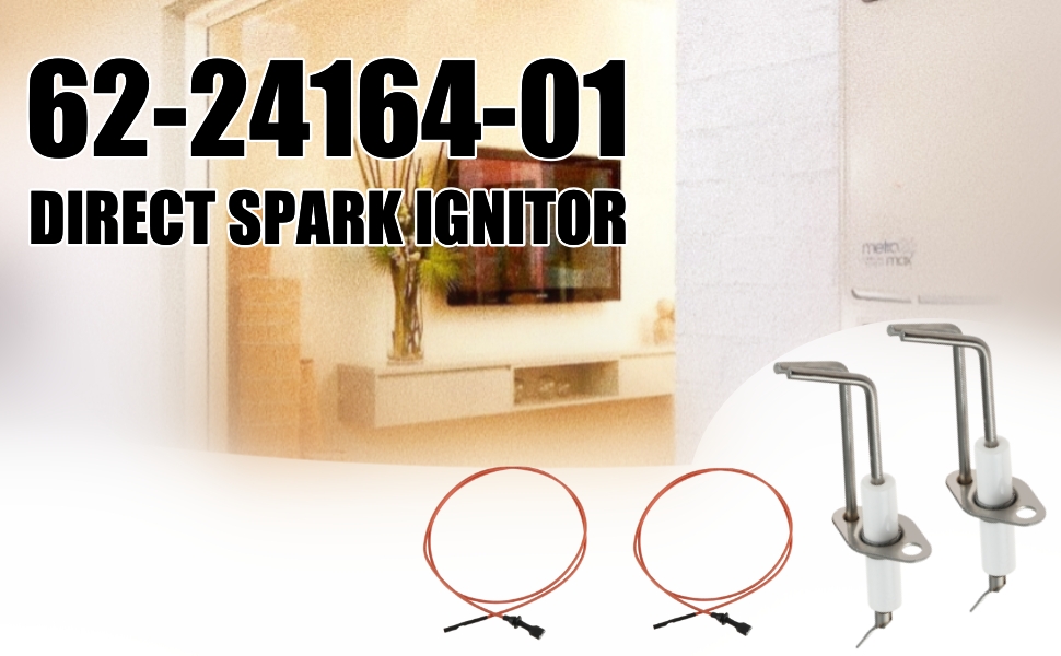 MOOTVGOO 2 Pack 622416401 Furnace Burner Ignitors Repalcement, Flame