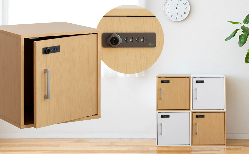 Amazon.co.jp: NISSHO Lefurni 収納家具 キューブボックス