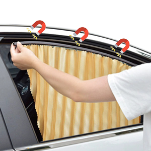 Car window curtains