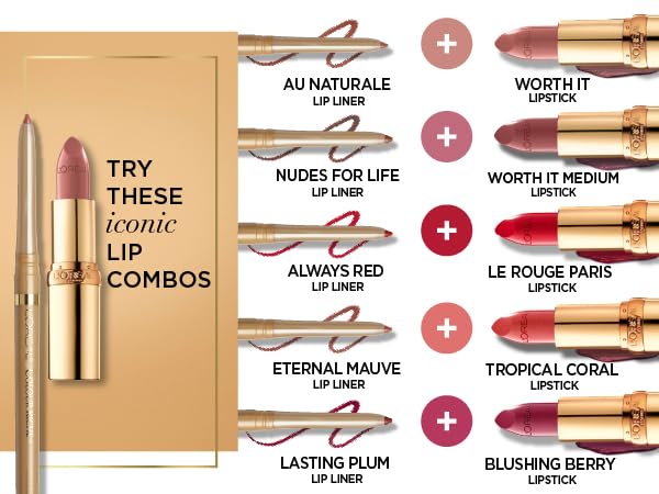 LOreal Paris Color Riche Satin Lipsticks