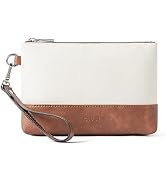 CLUCI Womens Wallet Large Capacity Leather Wristlet Clutch Zipper Purse Slim Ladies Travel Credit...