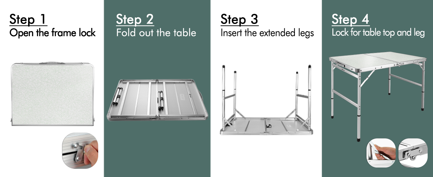 folding table