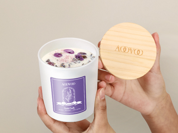 Lavender candle