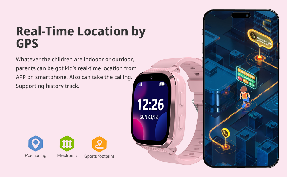kids tracker watch