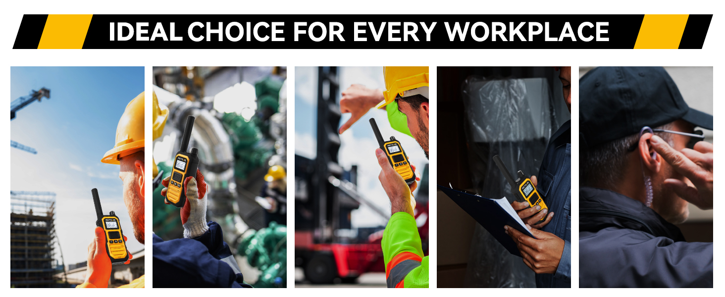 rechargeable walkie talkies