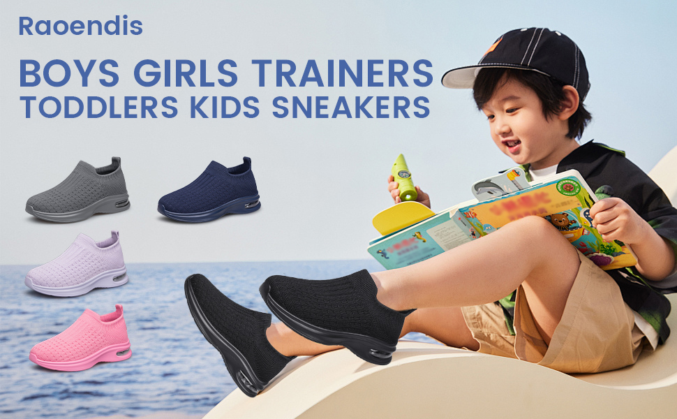 Boys Girls Trainers Toddlers Kids Sneakers