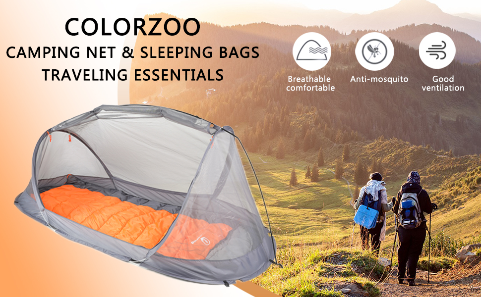 Backpacking Sleeping Bag Bivy Tent, Camping Sleeping Bags