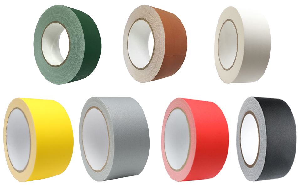 WELSTIK Gaffer Tape 1 Inch Black 1" X 60 YardsHeavy Duty Gaffers Tape