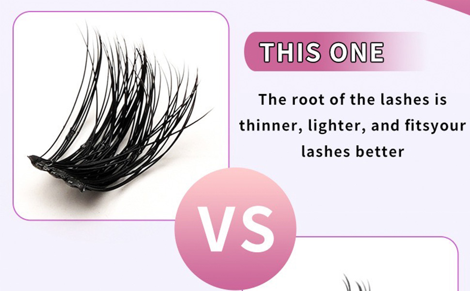 individual cluster lashes