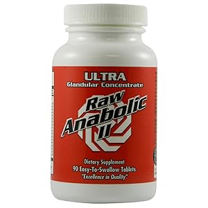 Bottle of ultra anabolic 2 supplement