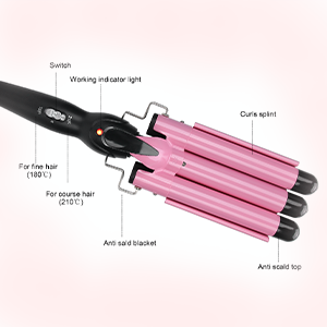 3 Barrel Curling Iron Wand