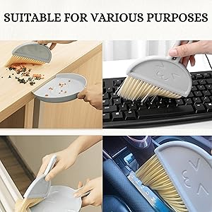 high quality mini dustpan brush set multi purpose
