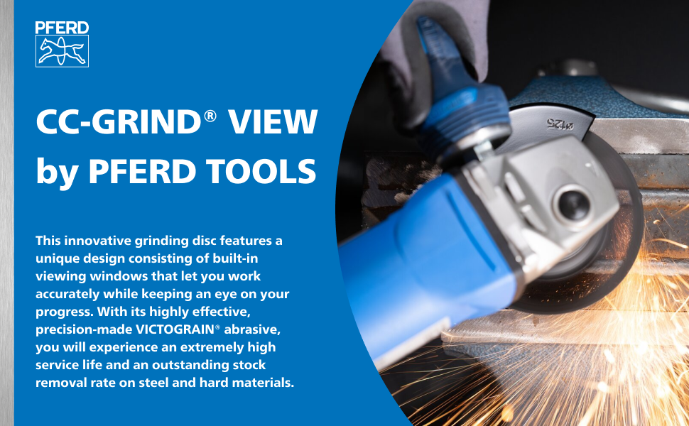 Pferd CC-Grind® View Grinding Disc – 5