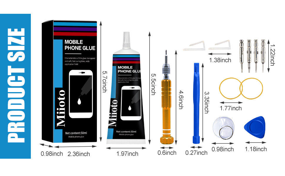 Electronic repair adhesive, DIT process adhesive
