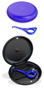 aligner case magnetic retainer case slim retainer case case for invisalign aligners