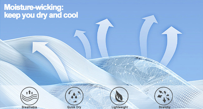 breathable quick dry hoodies shirt