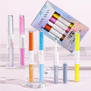 liquid matte eyeliner combo set pack glitter fit me handaiyan handiyan handyan handian handan hand