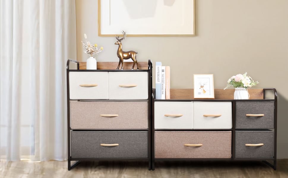 Amazon｜チェスト 収納 タンス 衣装ケース 【高さ78.5×奥行29×幅