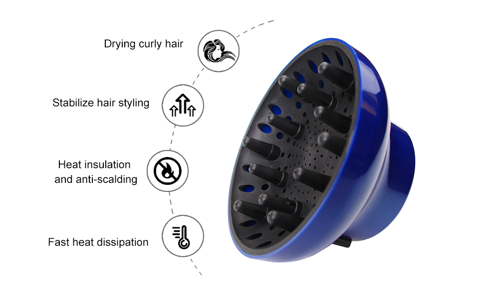 ユニバーサルヘアディフューザー