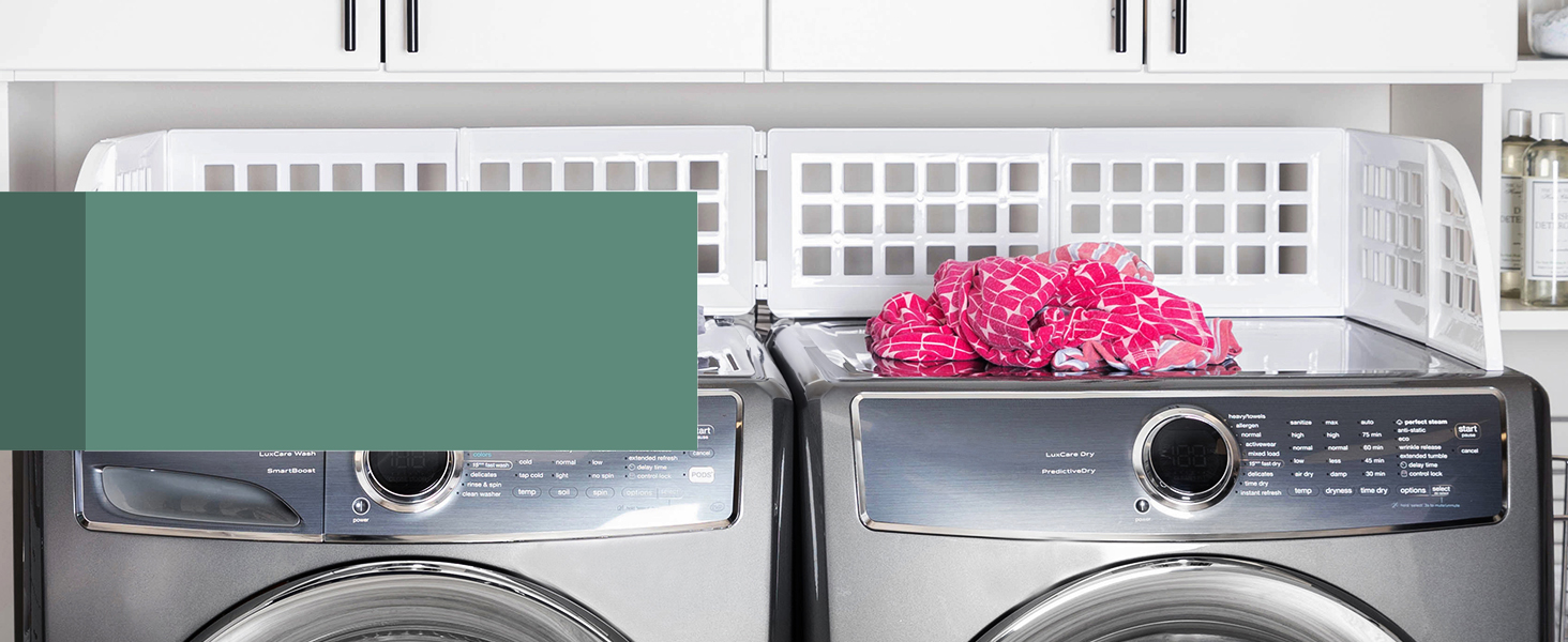 ELTOW Laundry Guard, Fence for Washer/Dryer to