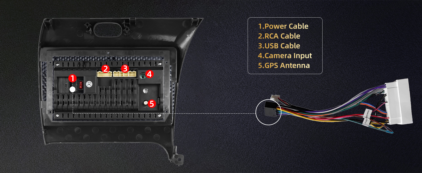 EKAT Estéreo de coche para Kia K3 Cerato Forte 20132016