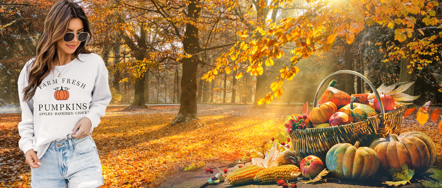 farm fresh pumpkin sweatshirt