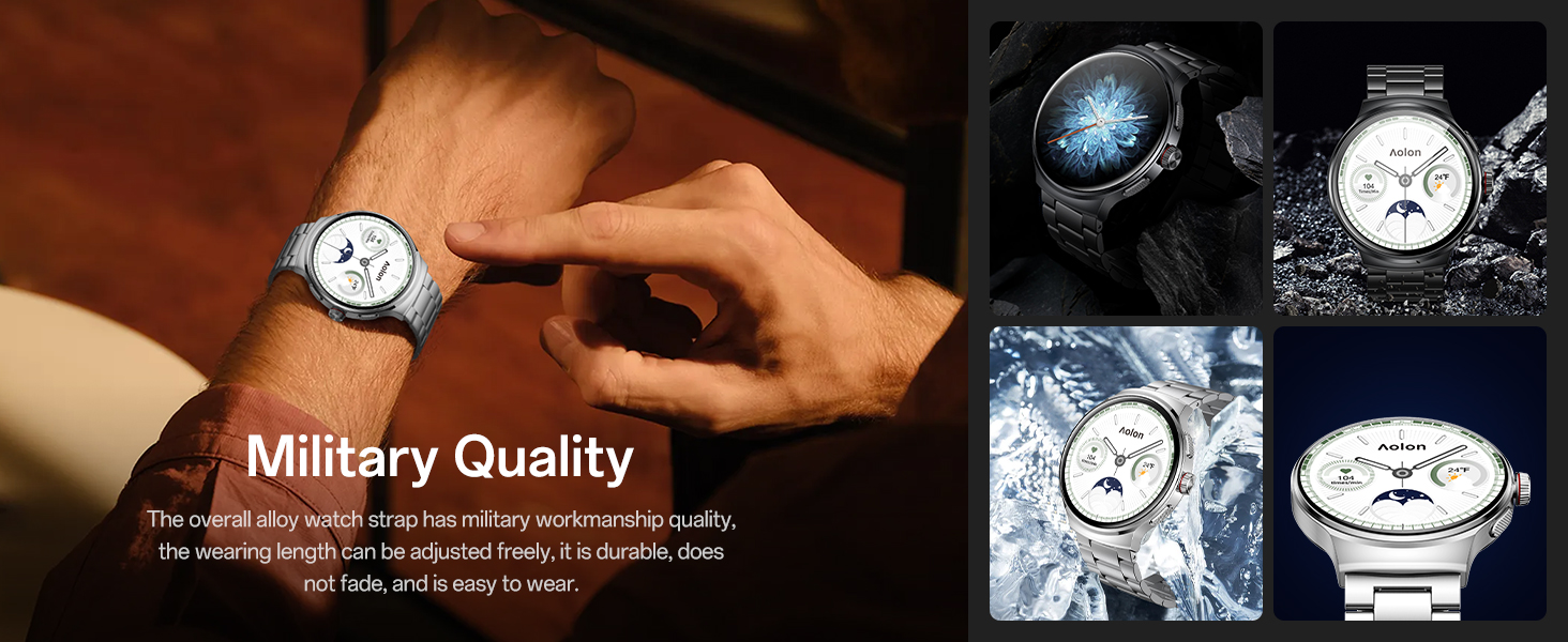 military quality stainless steel watch