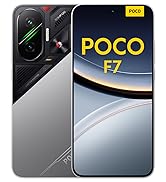 POCO F7 Smartphone, 12+256GB, Black, Flagship Snapdragon® 8s