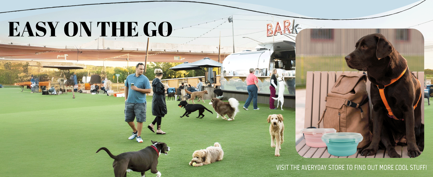collapsible dog bowls lid