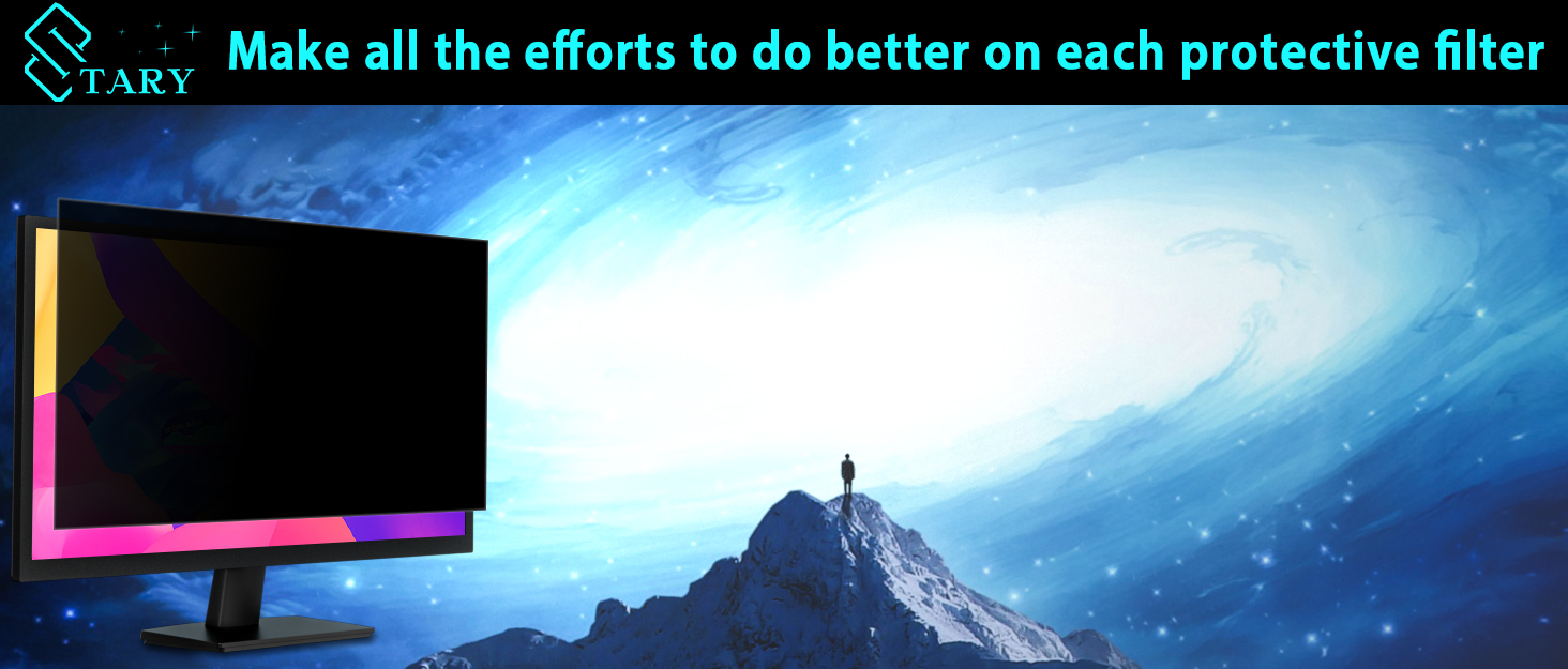 STARY [2 Pack] Computer Privacy Screen 21.5 Inch Filter for