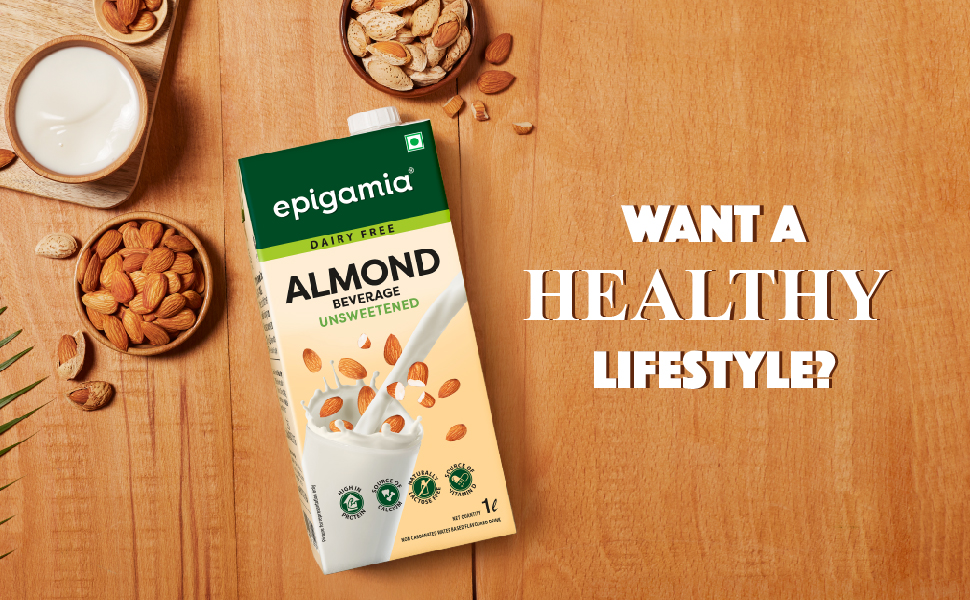 Epigamia Unsweetened Almond Milk Pack of 2 Amazon.in Grocery