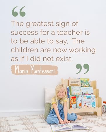 The children are now working as if I did not exist- Maria Montessori