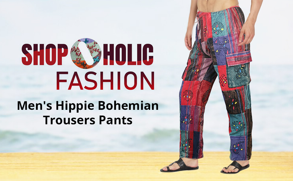 Amazon.com: Ezhippie Handcrafted Hippie Patchwork Pants for