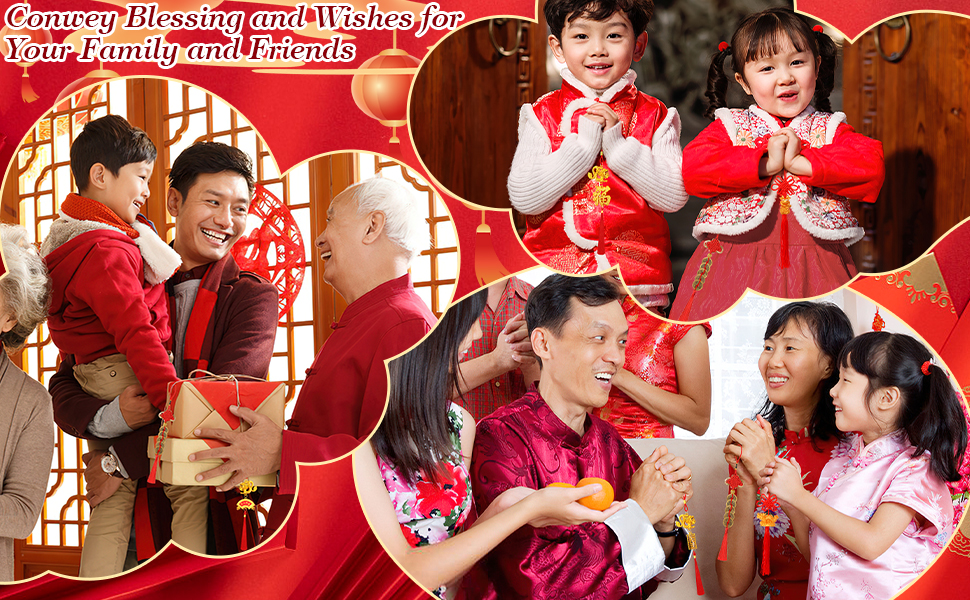 JUNEBRUSHS Chinese New Year Charms