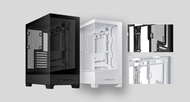 Amazon.com: ASUS A31 Black ATX Mid-Tower Gaming Case, Dual